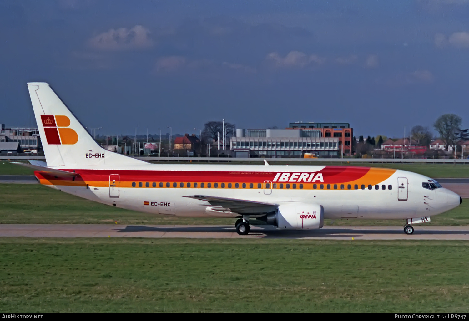 Aircraft Photo of EC-EHX | Boeing 737-3A4 | Iberia | AirHistory.net #372666