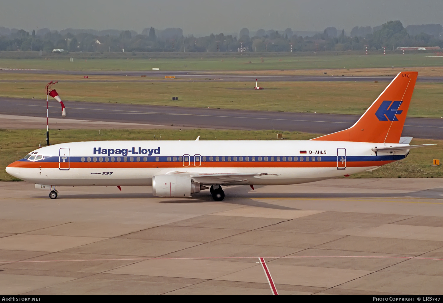 Aircraft Photo of D-AHLS | Boeing 737-4K5 | Hapag-Lloyd | AirHistory.net #372667