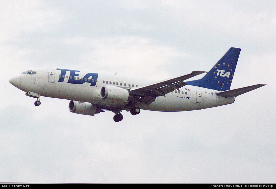 Aircraft Photo of I-TEAI | Boeing 737-3M8 | TEA - Trans European Airways | AirHistory.net #372671