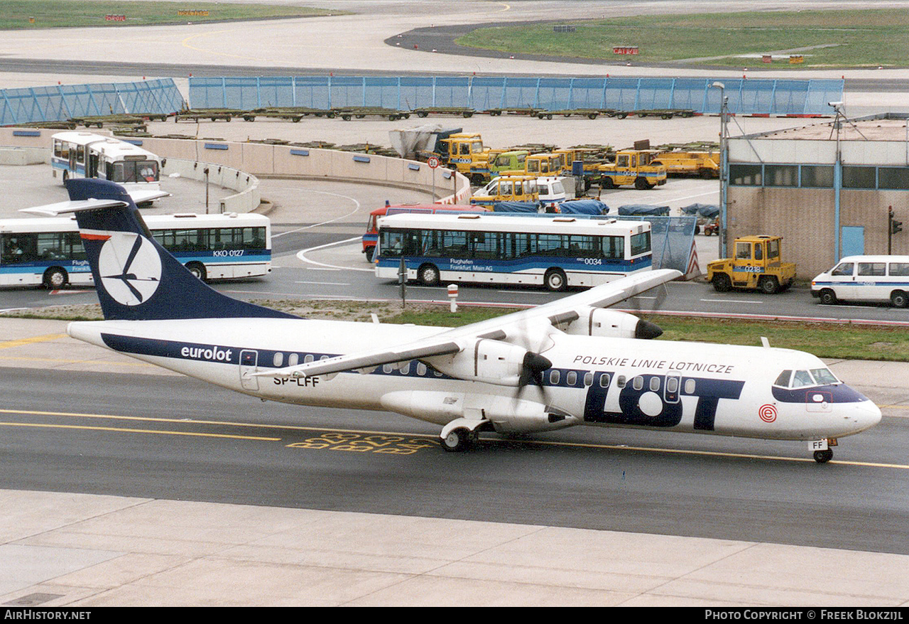 Aircraft Photo of SP-LFF | ATR ATR-72-202 | LOT Polish Airlines - Polskie Linie Lotnicze | AirHistory.net #372698