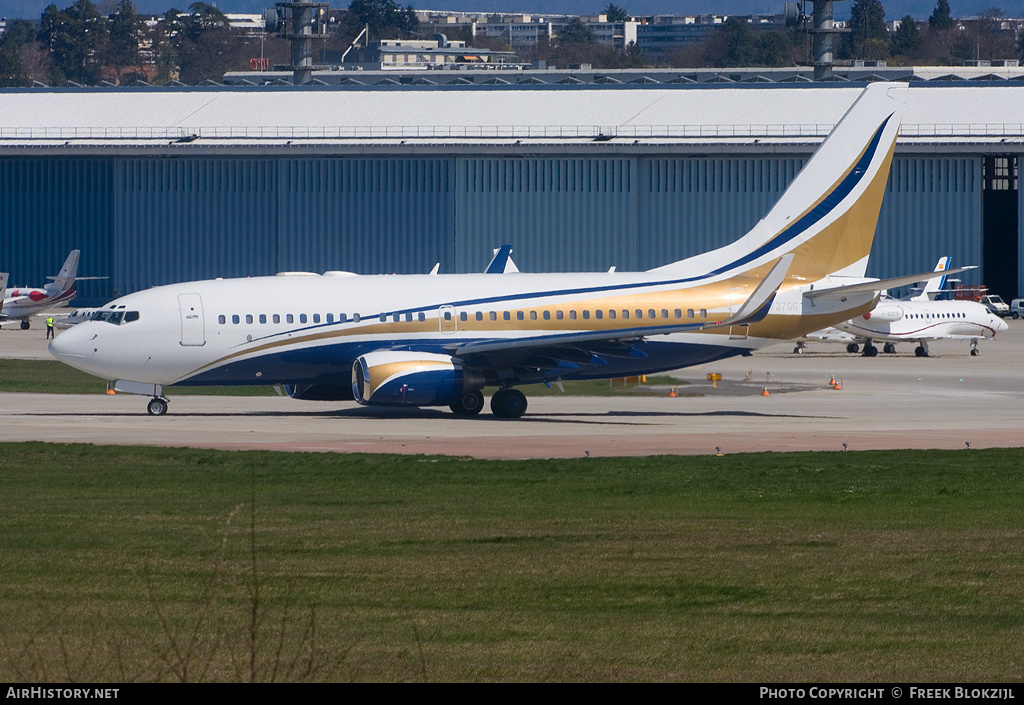 Aircraft Photo of N737GG | Boeing 737-74Q BBJ | Mid East Jet | AirHistory.net #372707
