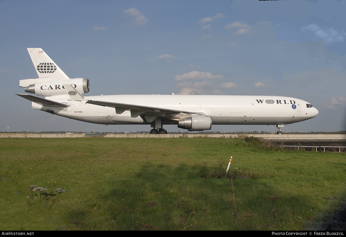 Aircraft Photo of N275WA | McDonnell Douglas MD-11CF | World Airways Cargo | AirHistory.net #372717