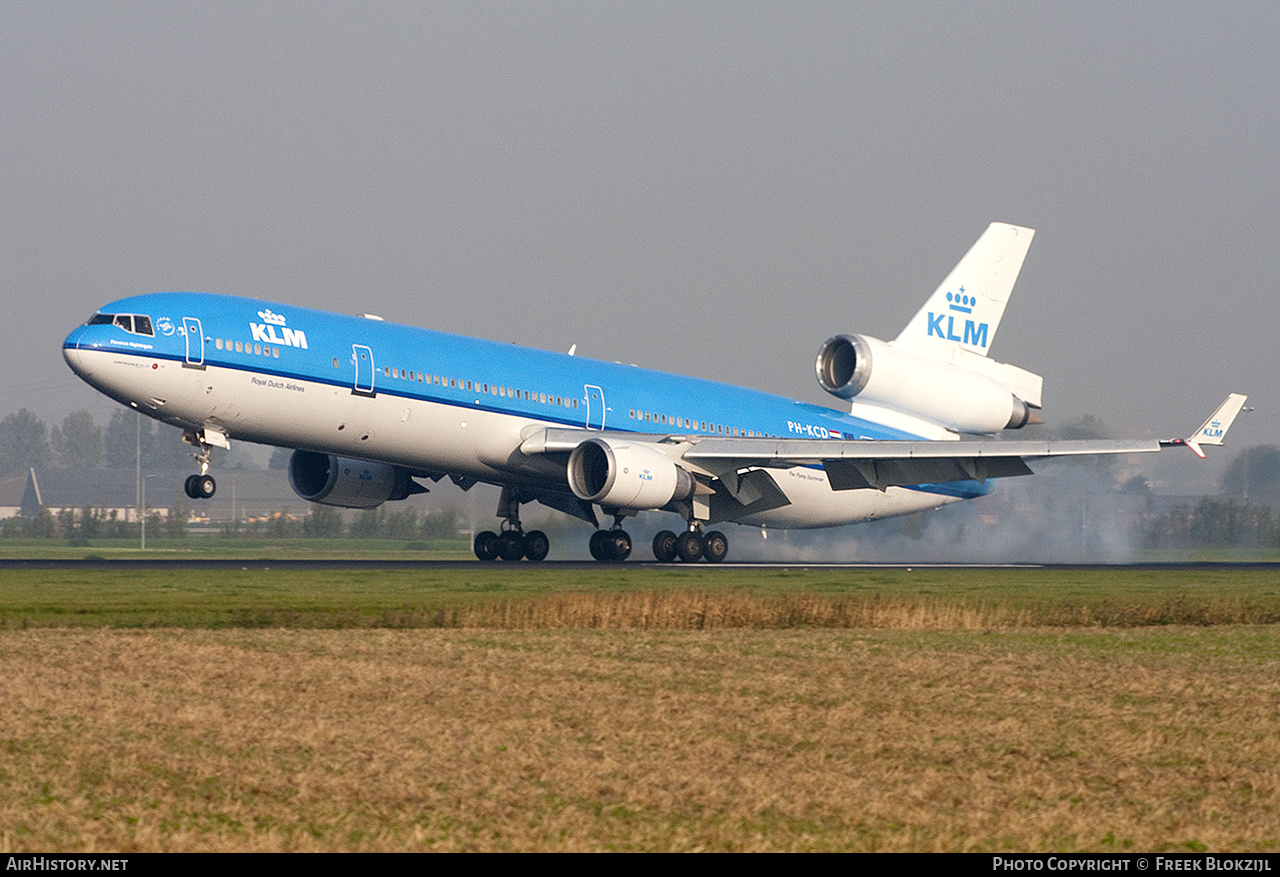 Aircraft Photo of PH-KCD | McDonnell Douglas MD-11 | KLM - Royal Dutch Airlines | AirHistory.net #372724