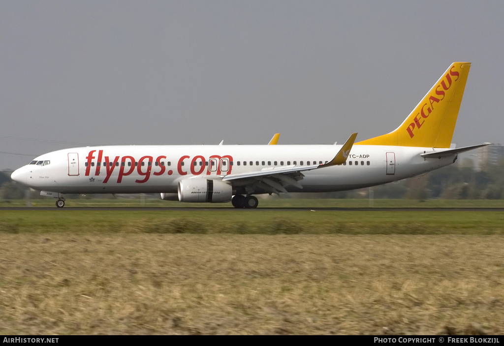 Aircraft Photo of TC-ADP | Boeing 737-82R | Pegasus Airlines | AirHistory.net #372727