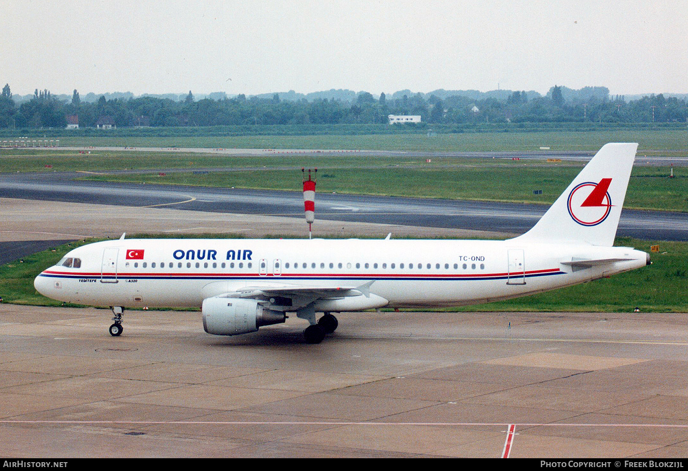 Aircraft Photo of TC-OND | Airbus A320-211 | Onur Air | AirHistory.net #372731