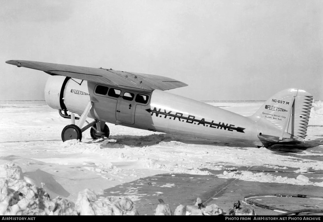 Aircraft Photo of NC657M | Consolidated 17-1 Fleetster | NYRBA Line - New York, Rio & Buenos Aires Line | AirHistory.net #372737