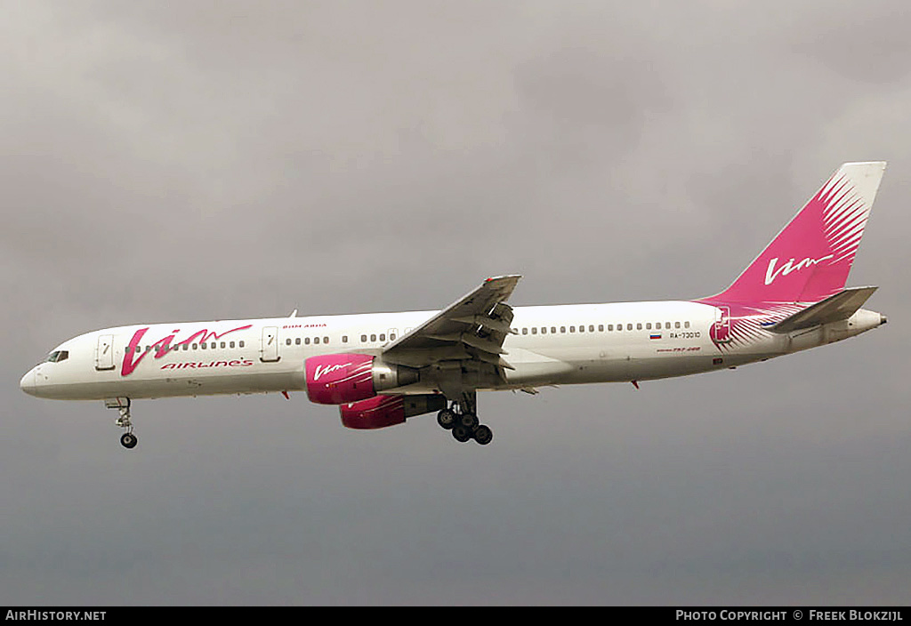 Aircraft Photo of RA-73010 | Boeing 757-230 | VIM Airlines | AirHistory.net #372756