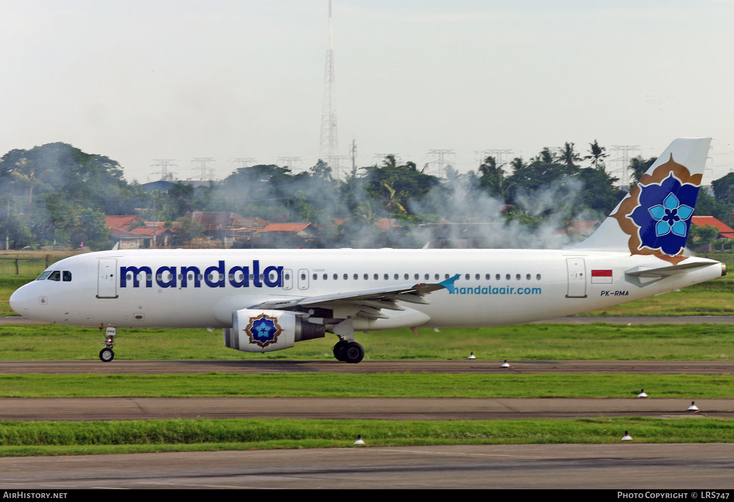 Aircraft Photo of PK-RMA | Airbus A320-211 | Mandala Airlines | AirHistory.net #372757