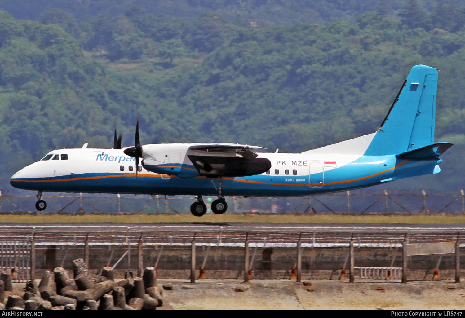 Aircraft Photo of PK-MZE | Xian MA60 | Merpati Nusantara Airlines | AirHistory.net #372761