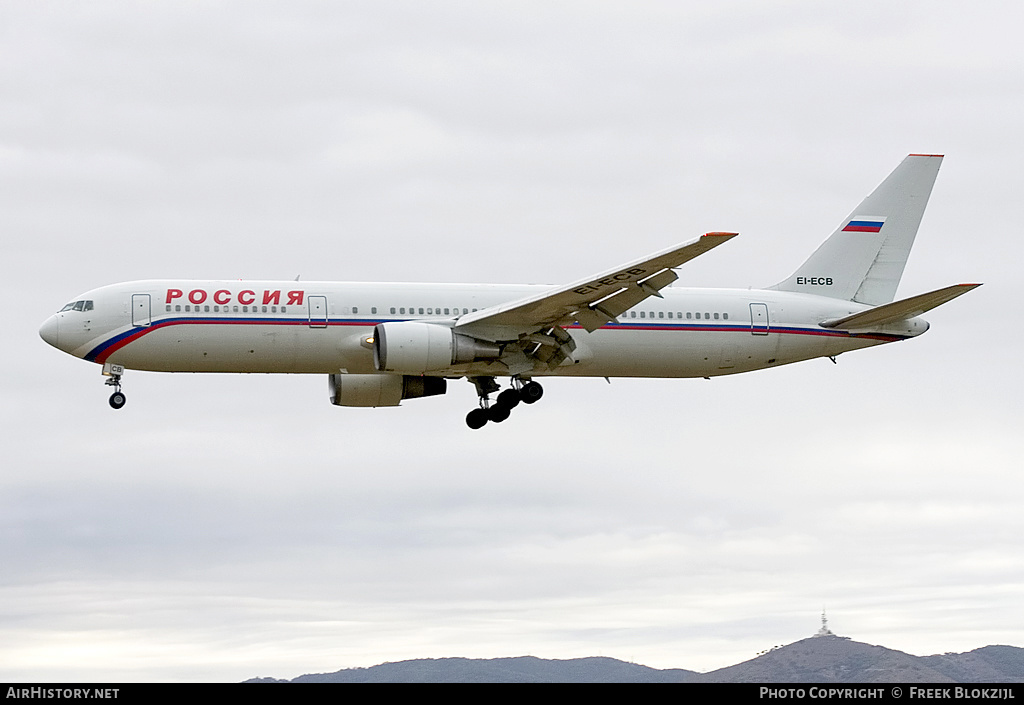 Aircraft Photo of EI-ECB | Boeing 767-3Q8/ER | Rossiya - Russian Airlines | AirHistory.net #372768