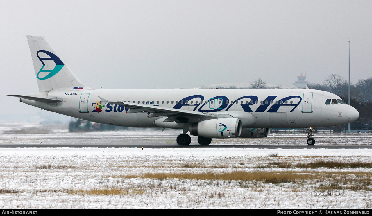 Aircraft Photo of S5-AAC | Airbus A320-231 | Adria Airways | AirHistory.net #372773