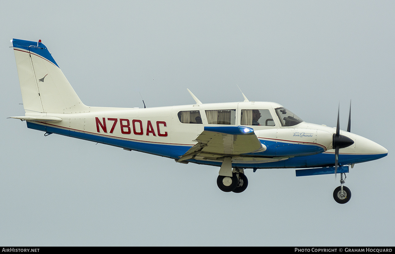 Aircraft Photo of N780AC | Piper PA-30 Twin Comanche | AirHistory.net #372779
