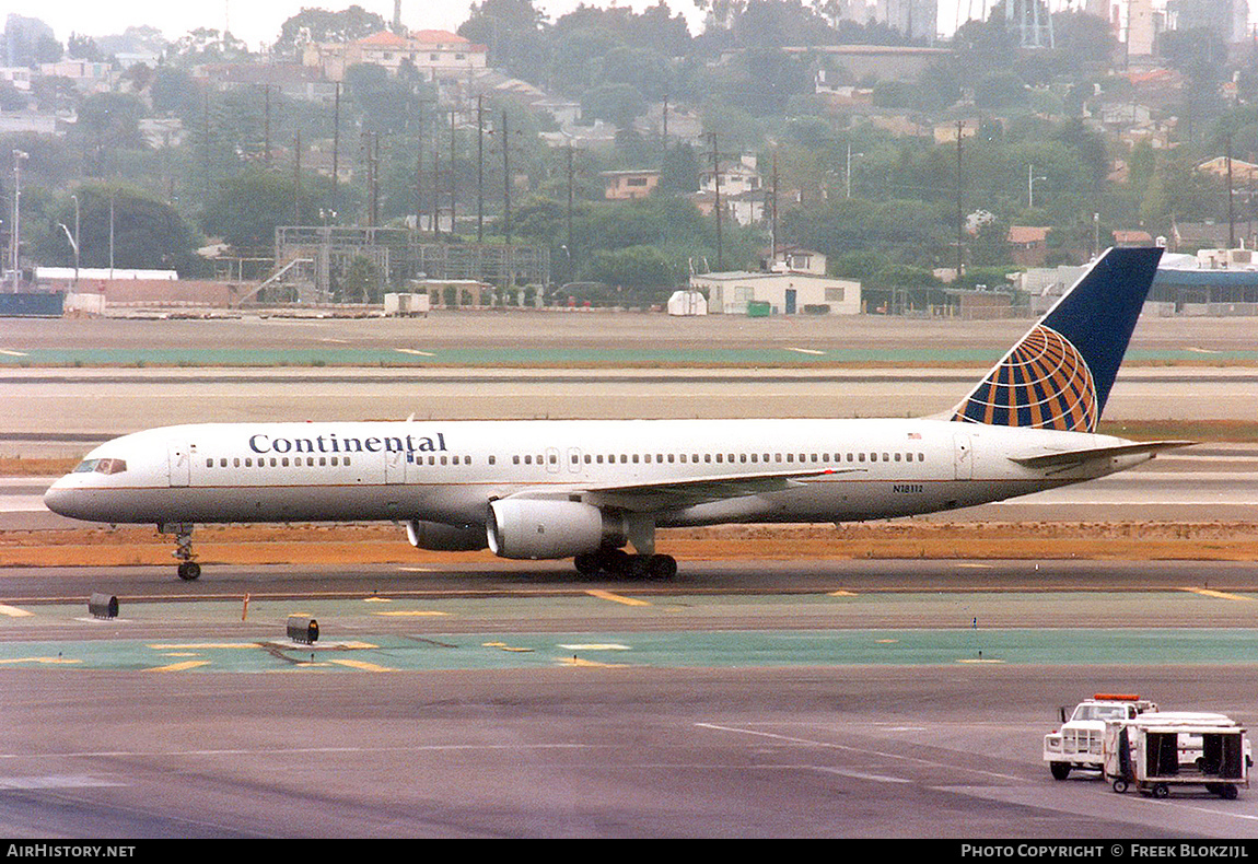 Aircraft Photo of N18112 | Boeing 757-224 | Continental Airlines | AirHistory.net #372785
