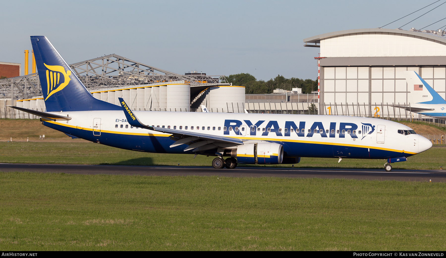 Aircraft Photo of EI-DAR | Boeing 737-8AS | Ryanair | AirHistory.net #372815