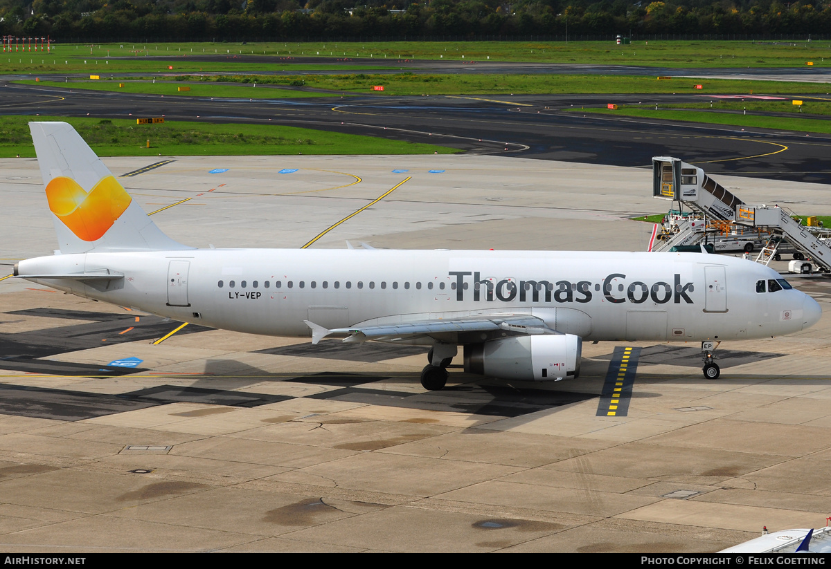 Aircraft Photo of LY-VEP | Airbus A320-233 | Thomas Cook Airlines | AirHistory.net #372819
