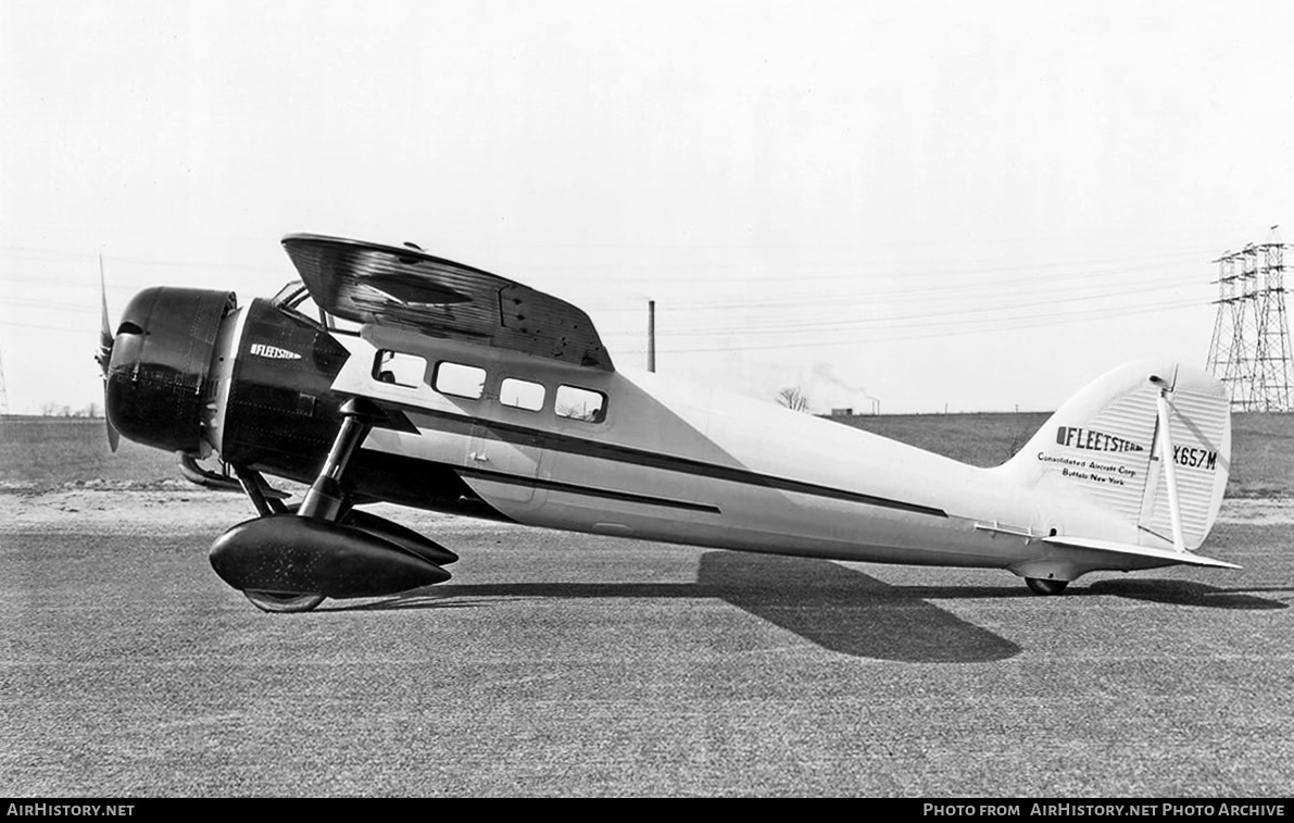 Aircraft Photo of NX657M | Consolidated 17-1 Fleetster | AirHistory.net #372838