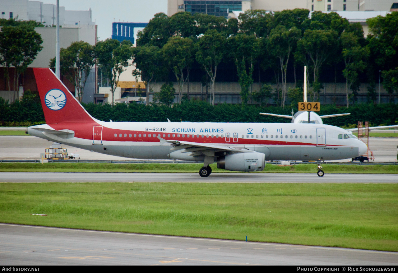 Aircraft Photo of B-6348 | Airbus A320-232 | Sichuan Airlines | AirHistory.net #372857