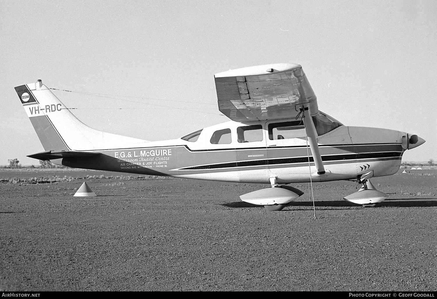 Aircraft Photo of VH-RDC | Cessna P206A Super Skylane | E.G. and L. McGuire | AirHistory.net #372858
