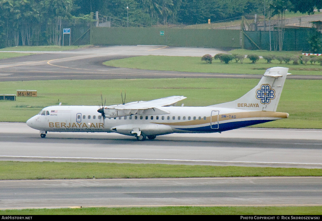 Aircraft Photo of 9M-TAG | ATR ATR-72-500 (ATR-72-212A) | Berjaya Air | AirHistory.net #372867
