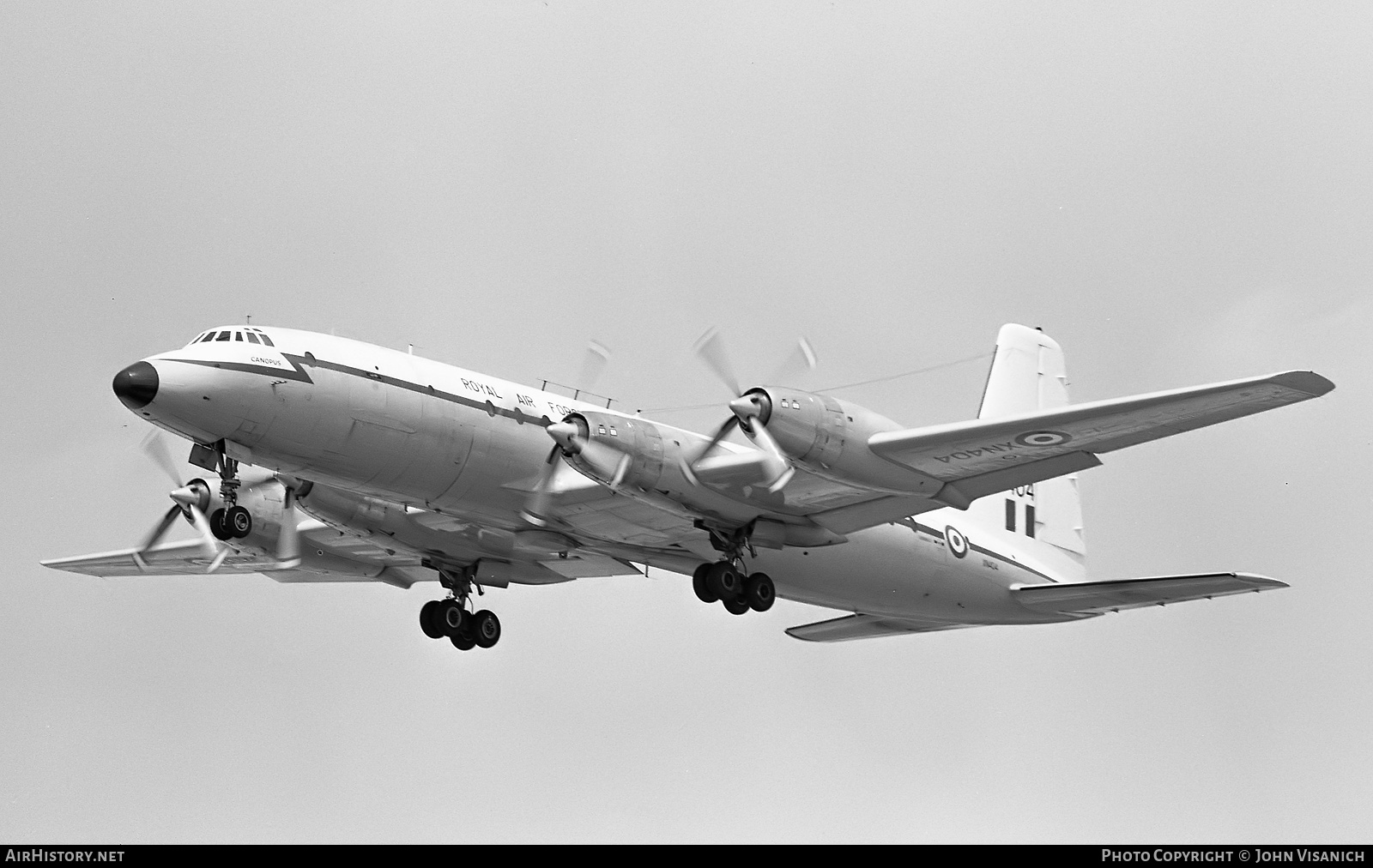 Aircraft Photo of XN404 | Bristol 175 Britannia C.2 (252) | UK - Air Force | AirHistory.net #372871