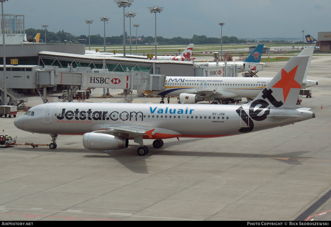 Aircraft Photo of 9V-JSM | Airbus A320-232 | Jetstar Airways | Valuair | AirHistory.net #372882