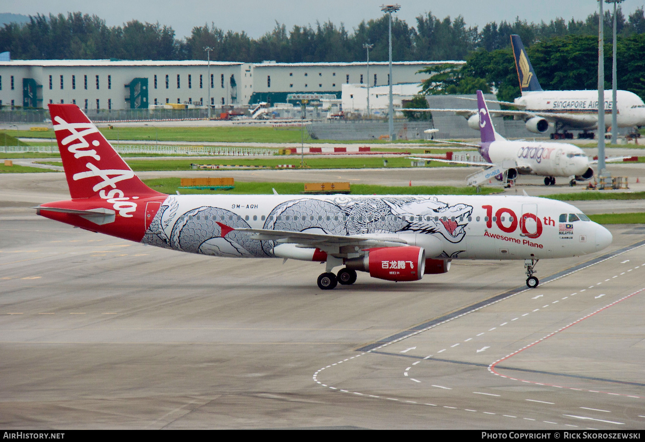 Aircraft Photo of 9M-AQH | Airbus A320-216 | AirAsia | AirHistory.net #372883