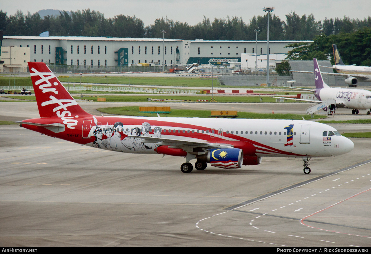 Aircraft Photo of 9M-AFP | Airbus A320-216 | AirAsia | AirHistory.net #372886