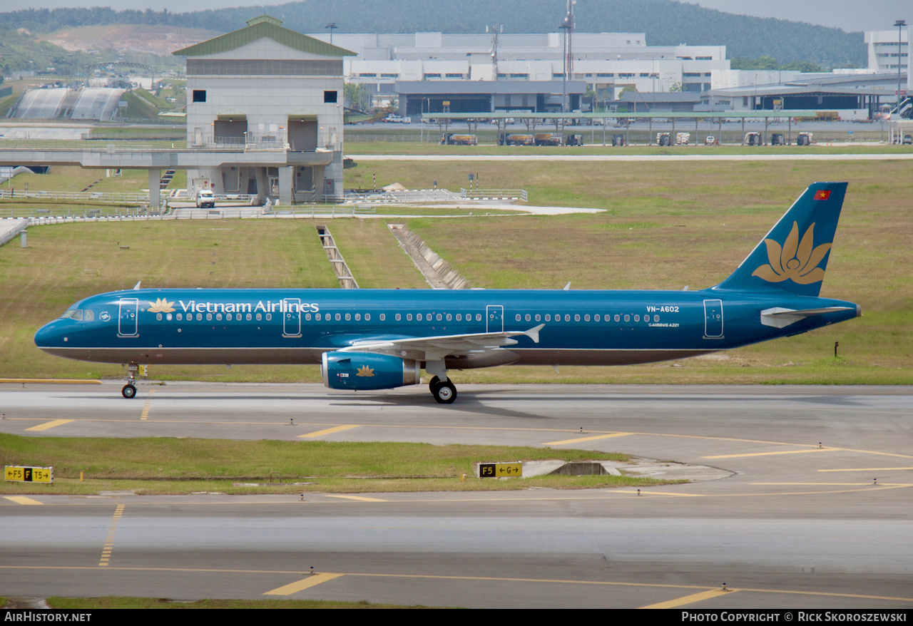 Aircraft Photo of VN-A602 | Airbus A321-231 | Vietnam Airlines | AirHistory.net #372891