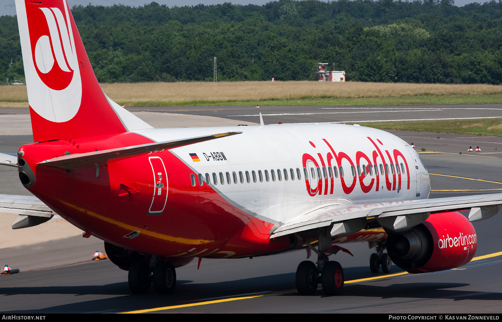 Aircraft Photo of D-ABBW | Boeing 737-7Q8 | Air Berlin | AirHistory.net #372897