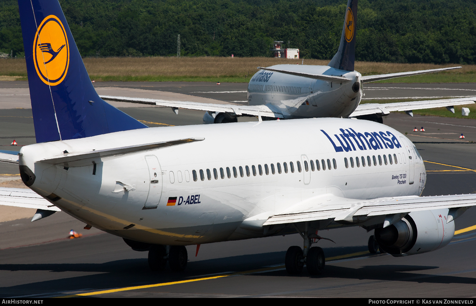 Aircraft Photo of D-ABEL | Boeing 737-330 | Lufthansa | AirHistory.net #372906