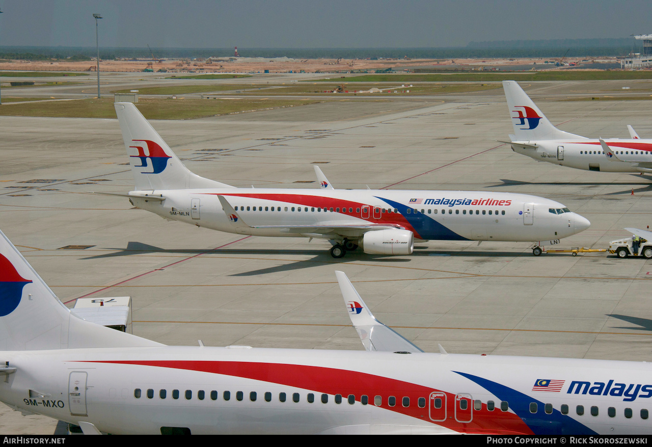 Aircraft Photo of 9M-MLN | Boeing 737-8H6 | Malaysia Airlines | AirHistory.net #372908