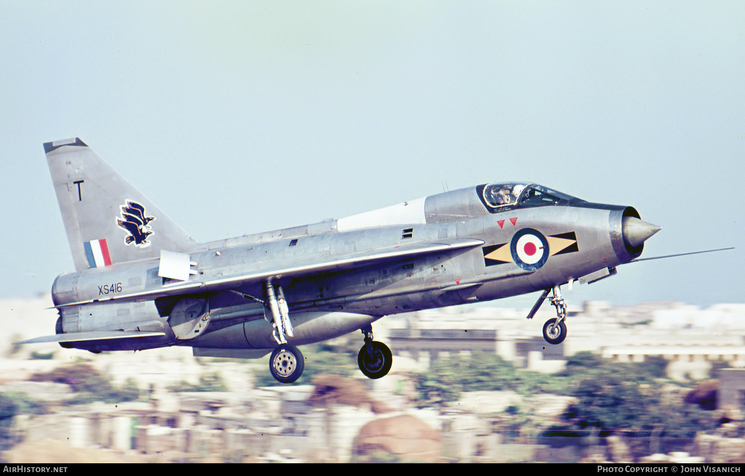 Aircraft Photo of XS416 | English Electric Lightning T5 | UK - Air Force | AirHistory.net #372910