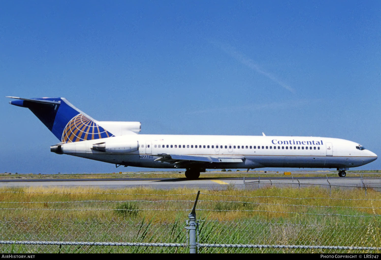 Aircraft Photo of N77780 | Boeing 727-232/Adv | Continental Airlines | AirHistory.net #372914