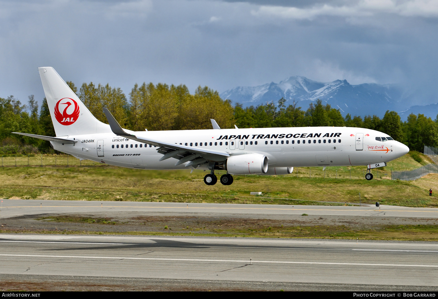 Aircraft Photo of JA04RK | Boeing 737-800 | Japan TransOcean Air - JTA | AirHistory.net #372923