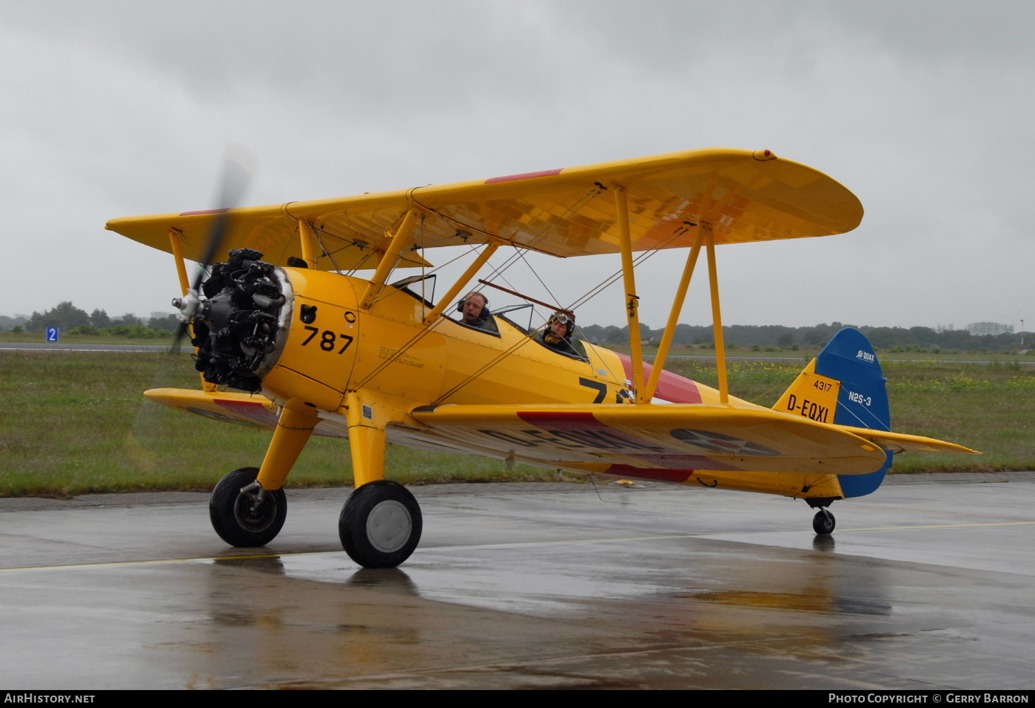 Aircraft Photo of D-EQXL / 4317 | Stearman PT-17 Kaydet (A75N1) | Quax | USA - Navy | AirHistory.net #372926