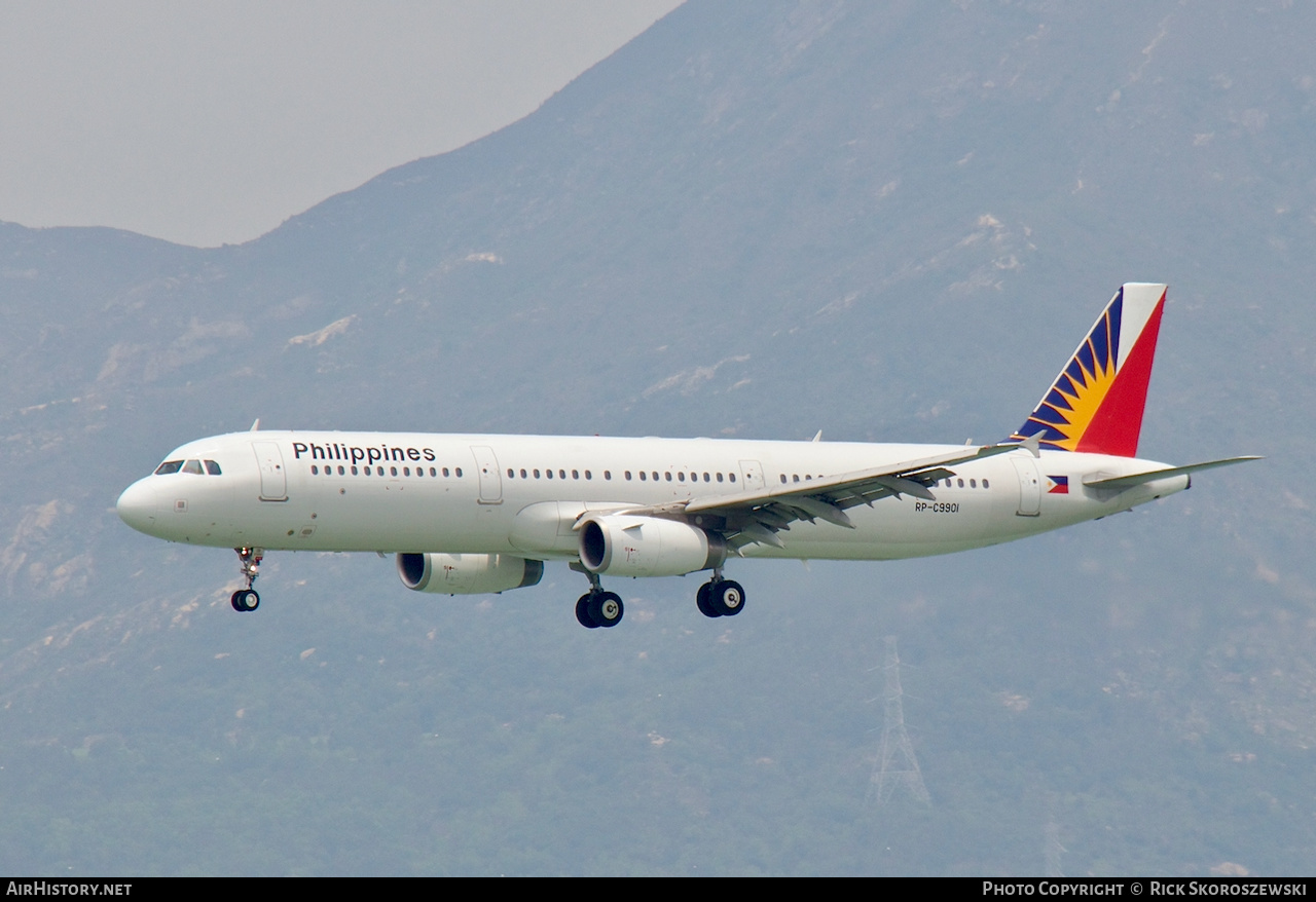 Aircraft Photo of RP-C9901 | Airbus A321-231 | Philippine Airlines | AirHistory.net #372935