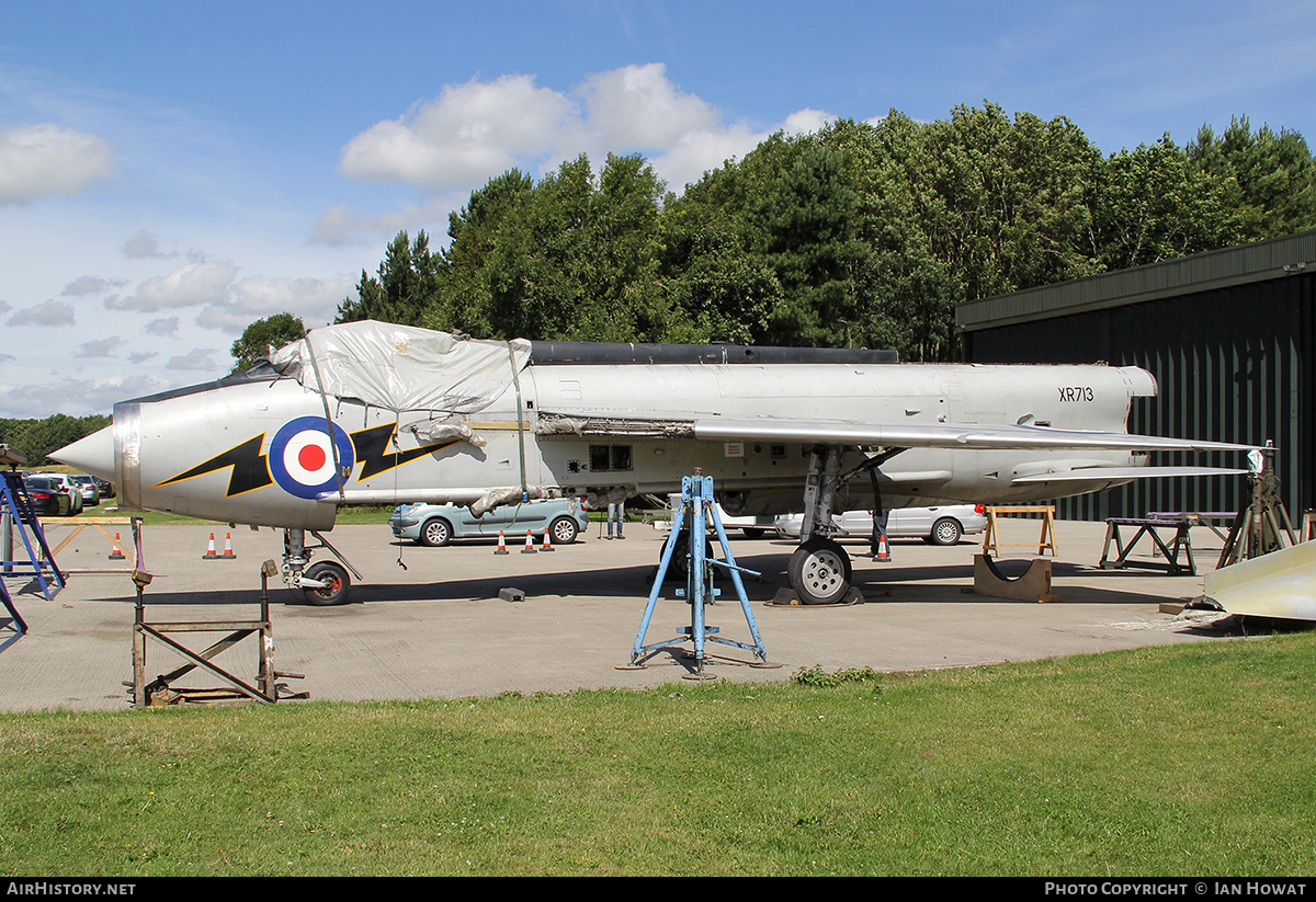 Aircraft Photo of XR713 | English Electric Lightning F3 | UK - Air Force | AirHistory.net #372947