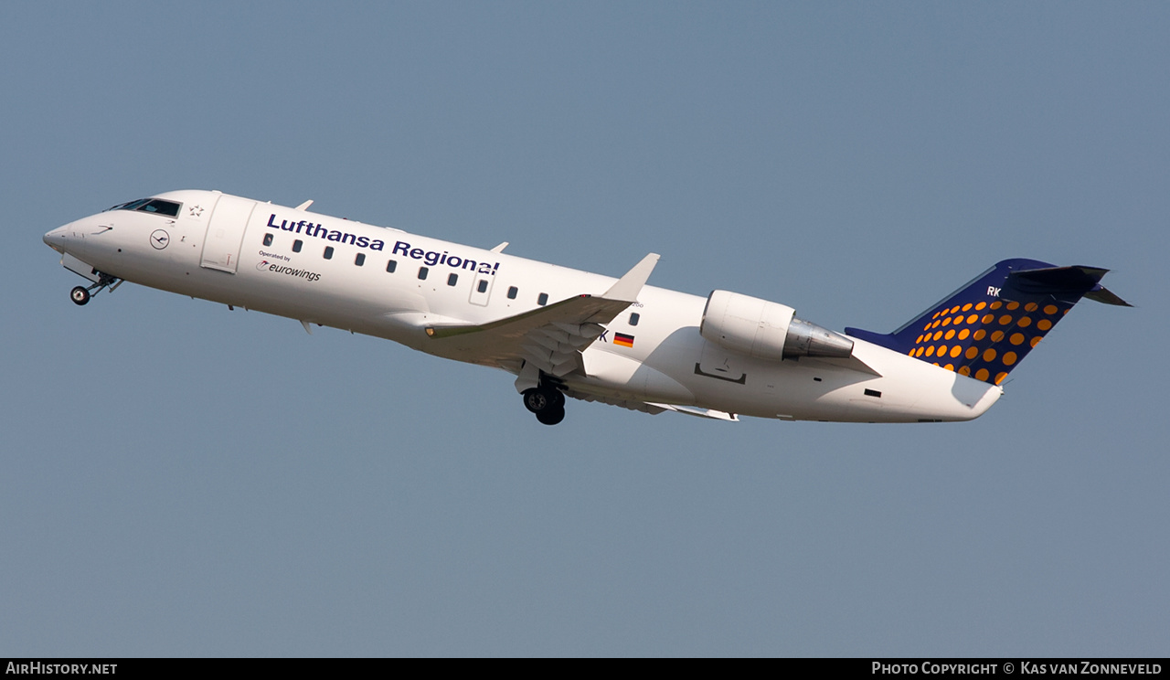 Aircraft Photo of D-ACRK | Bombardier CRJ-200ER (CL-600-2B19) | Lufthansa Regional | AirHistory.net #372950