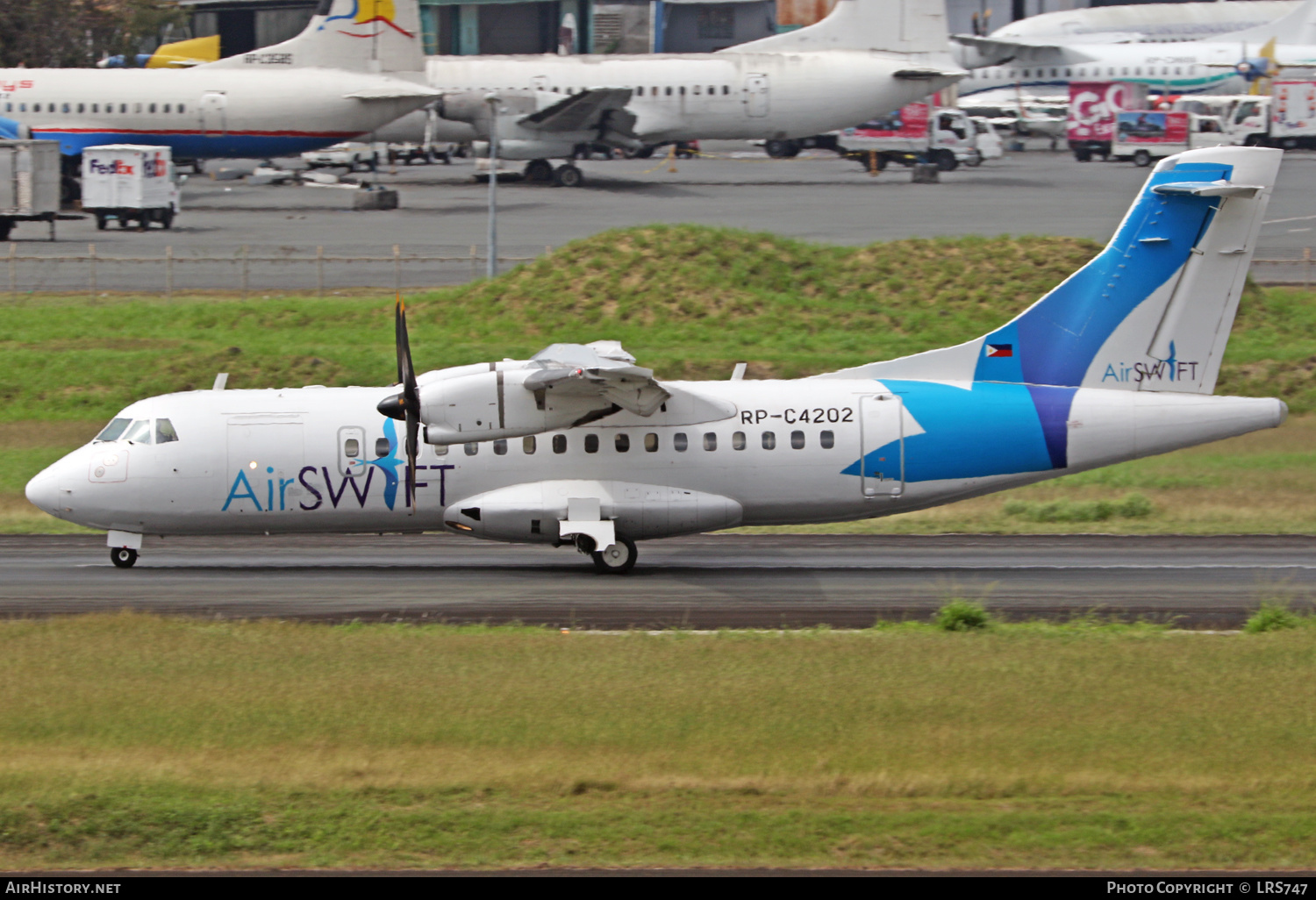 Aircraft Photo of RP-C4202 | ATR ATR-42-600 | AirSwift | AirHistory.net #372962