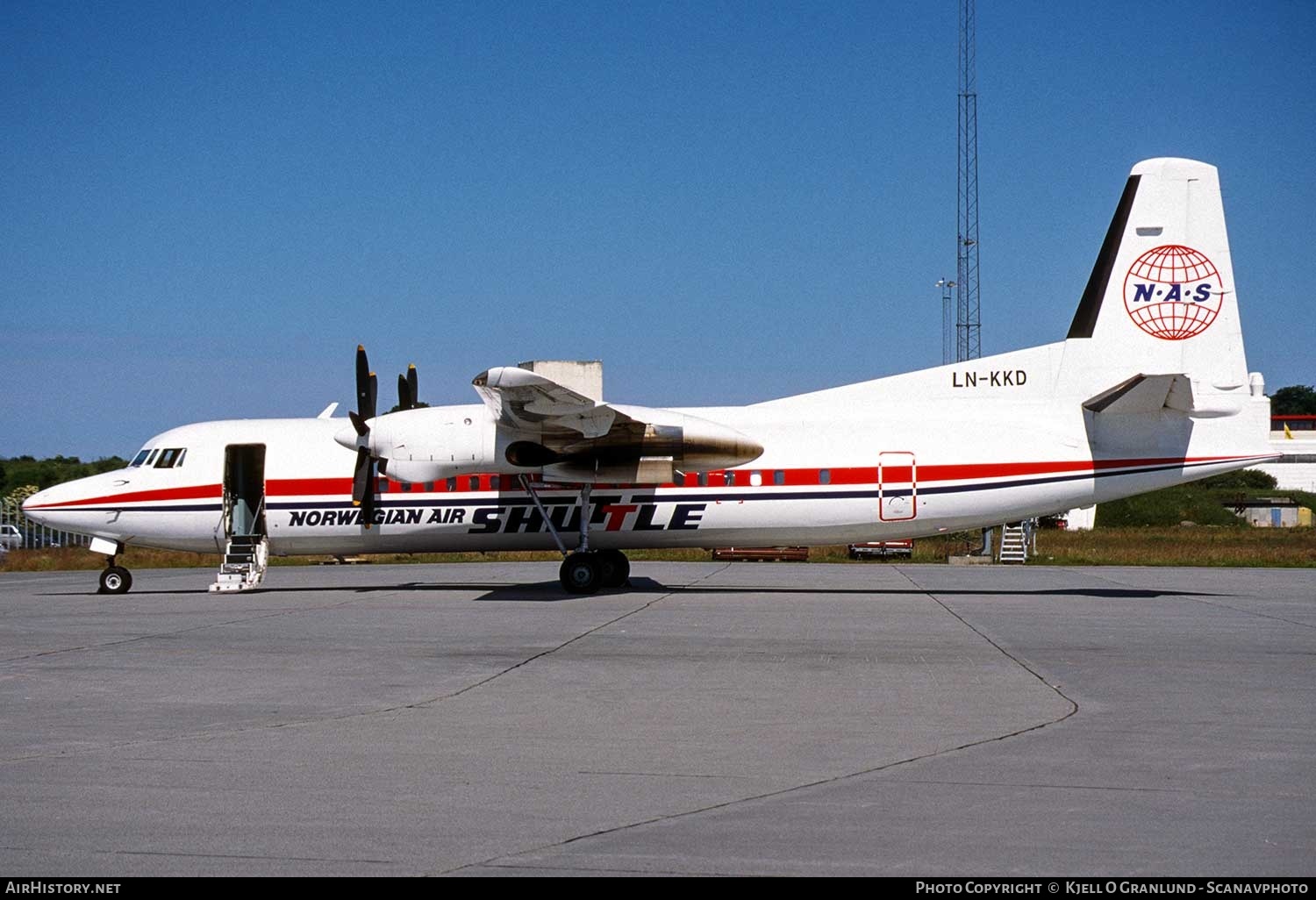 Aircraft Photo of LN-KKD | Fokker 50 | Norwegian Air Shuttle - NAS | AirHistory.net #372977