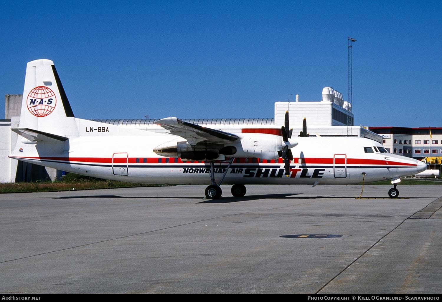 Aircraft Photo of LN-BBA | Fokker 50 | Norwegian Air Shuttle - NAS | AirHistory.net #372978