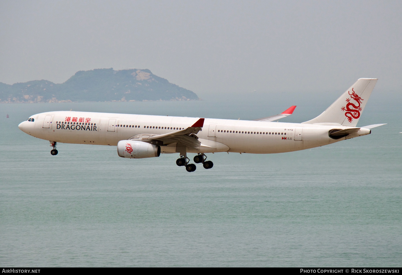 Aircraft Photo of B-HYQ | Airbus A330-343E | Dragonair | AirHistory.net #372987