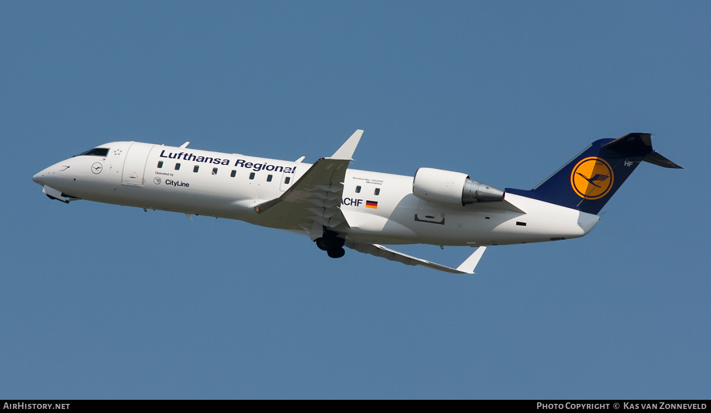 Aircraft Photo of D-ACHF | Bombardier CRJ-200LR (CL-600-2B19) | Lufthansa Regional | AirHistory.net #372990