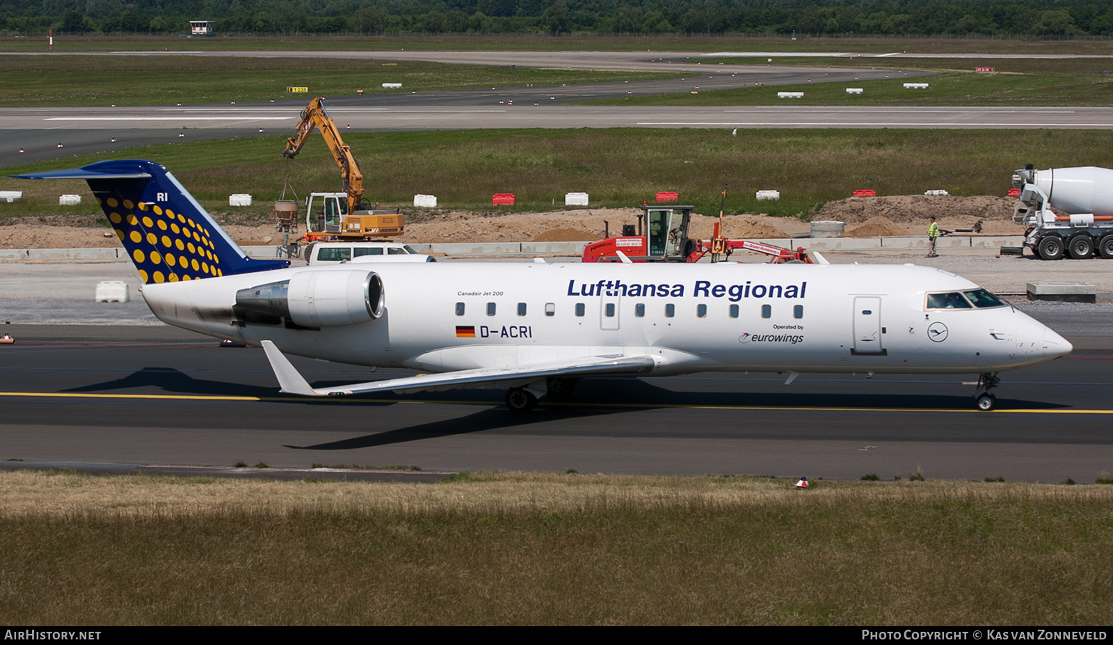 Aircraft Photo of D-ACRI | Bombardier CRJ-200ER (CL-600-2B19) | Lufthansa Regional | AirHistory.net #372991
