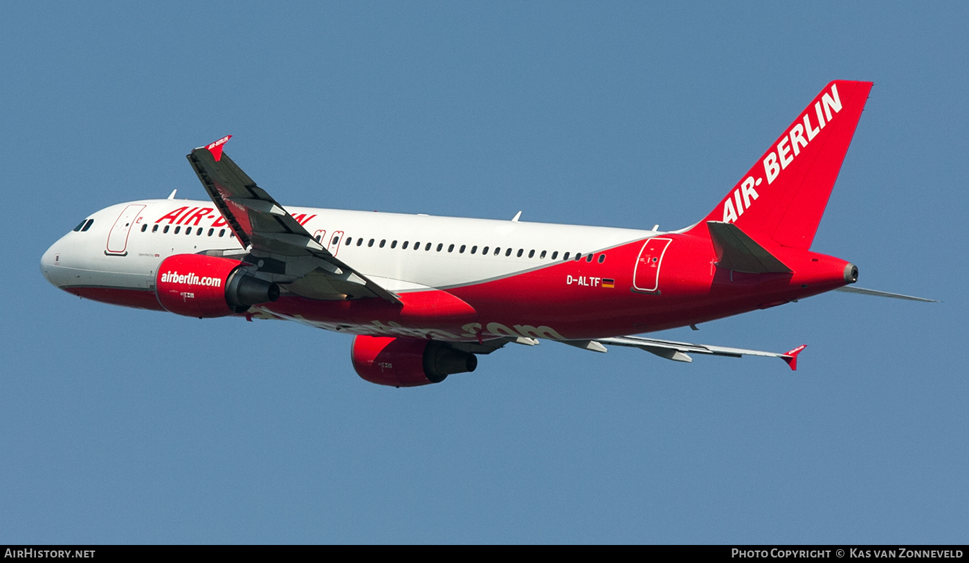 Aircraft Photo of D-ALTF | Airbus A320-214 | Air Berlin | AirHistory.net #373003