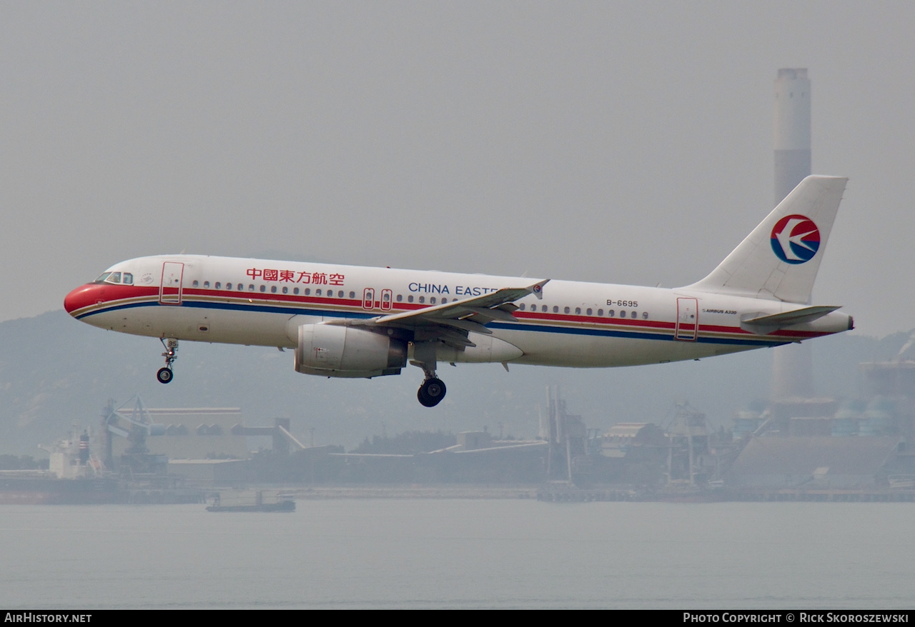 Aircraft Photo of B-6695 | Airbus A320-232 | China Eastern Airlines | AirHistory.net #373004