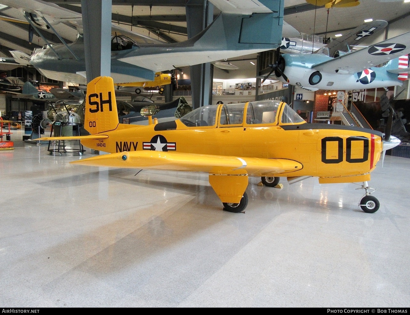 Aircraft Photo of 144040 | Beech T-34B Mentor (D45) | USA - Navy | AirHistory.net #373019