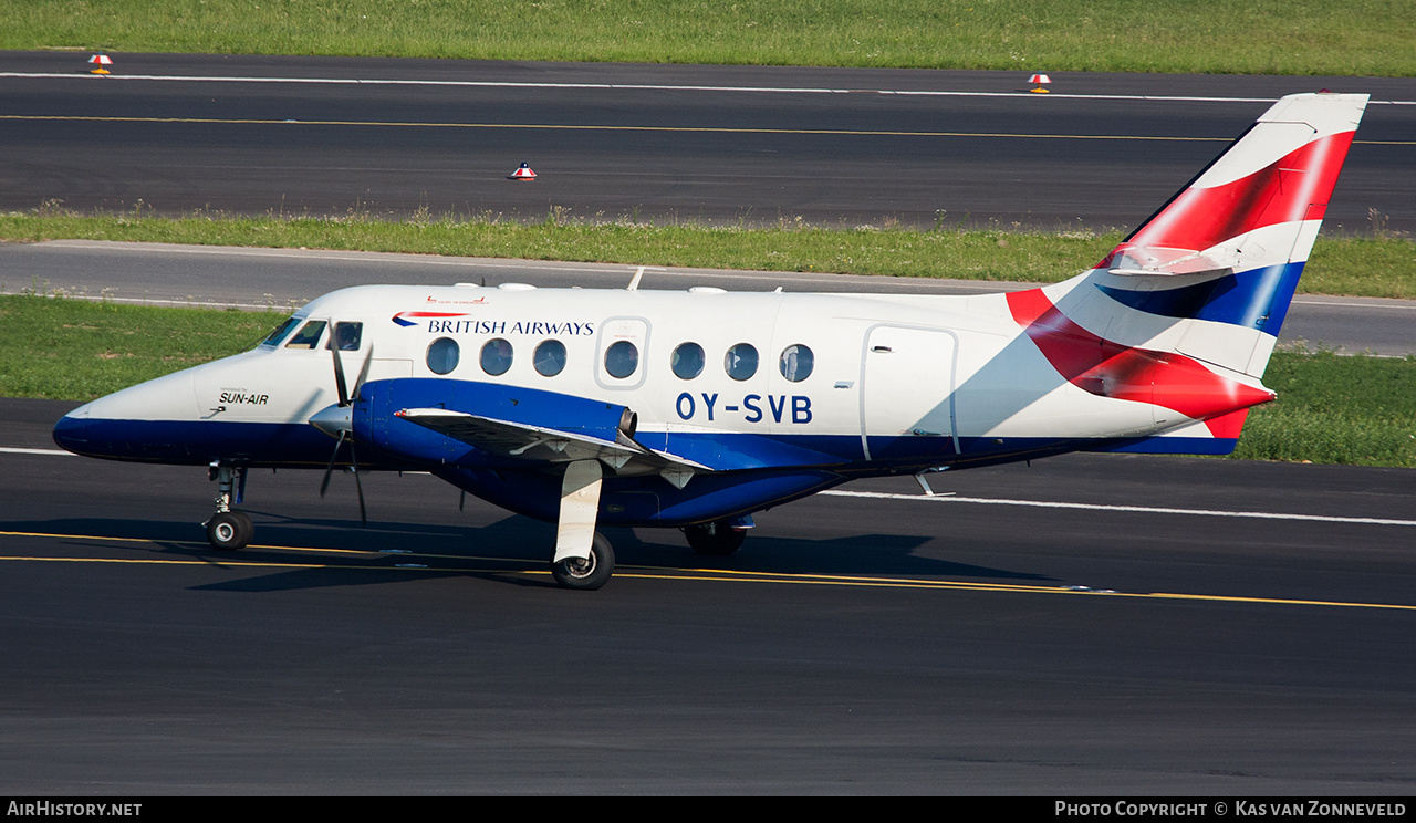 Aircraft Photo of OY-SVB | British Aerospace BAe-3217 Jetstream Super 31 | British Airways | AirHistory.net #373024