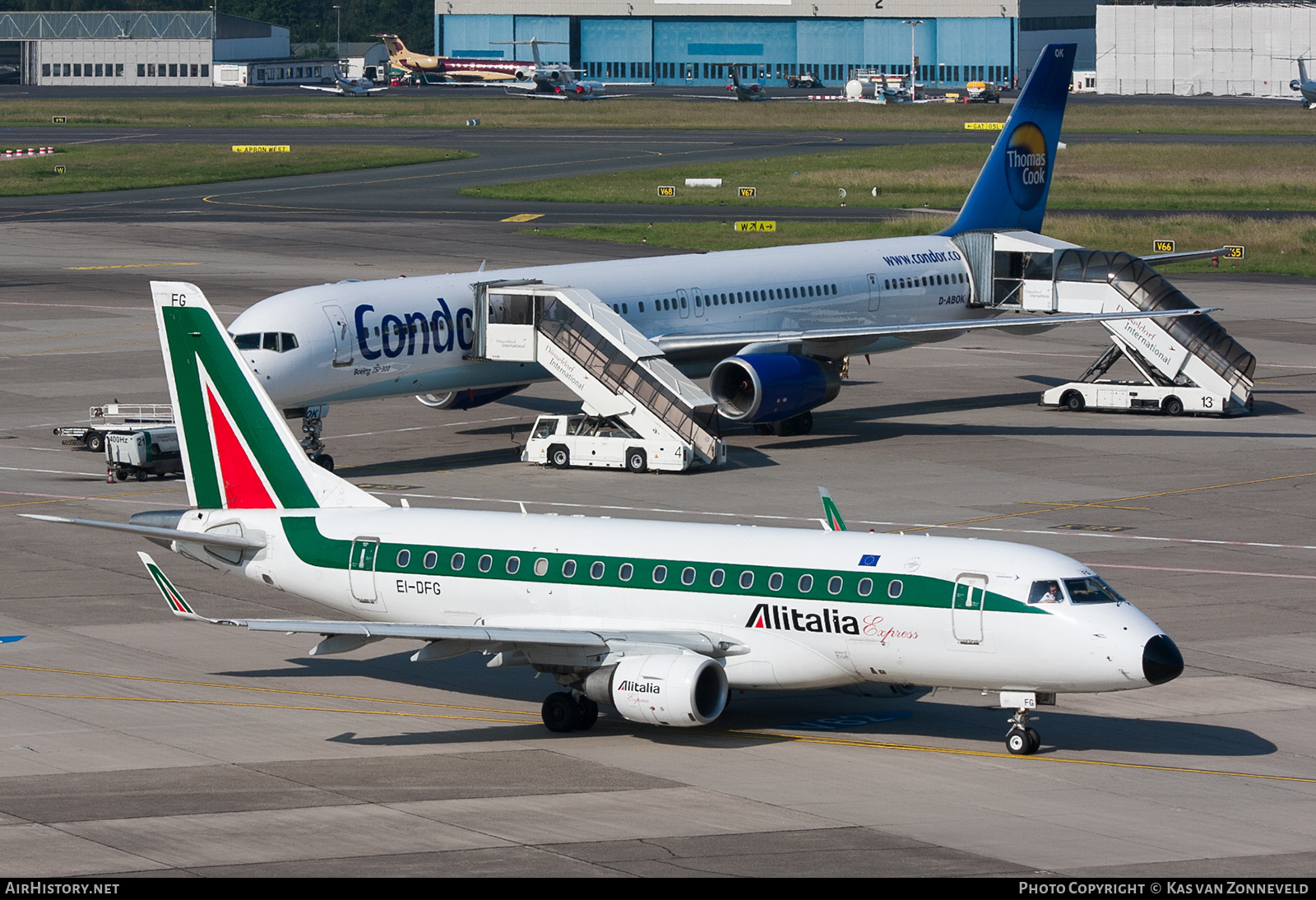 Aircraft Photo of EI-DFG | Embraer 170LR (ERJ-170-100LR) | Alitalia Express | AirHistory.net #373033