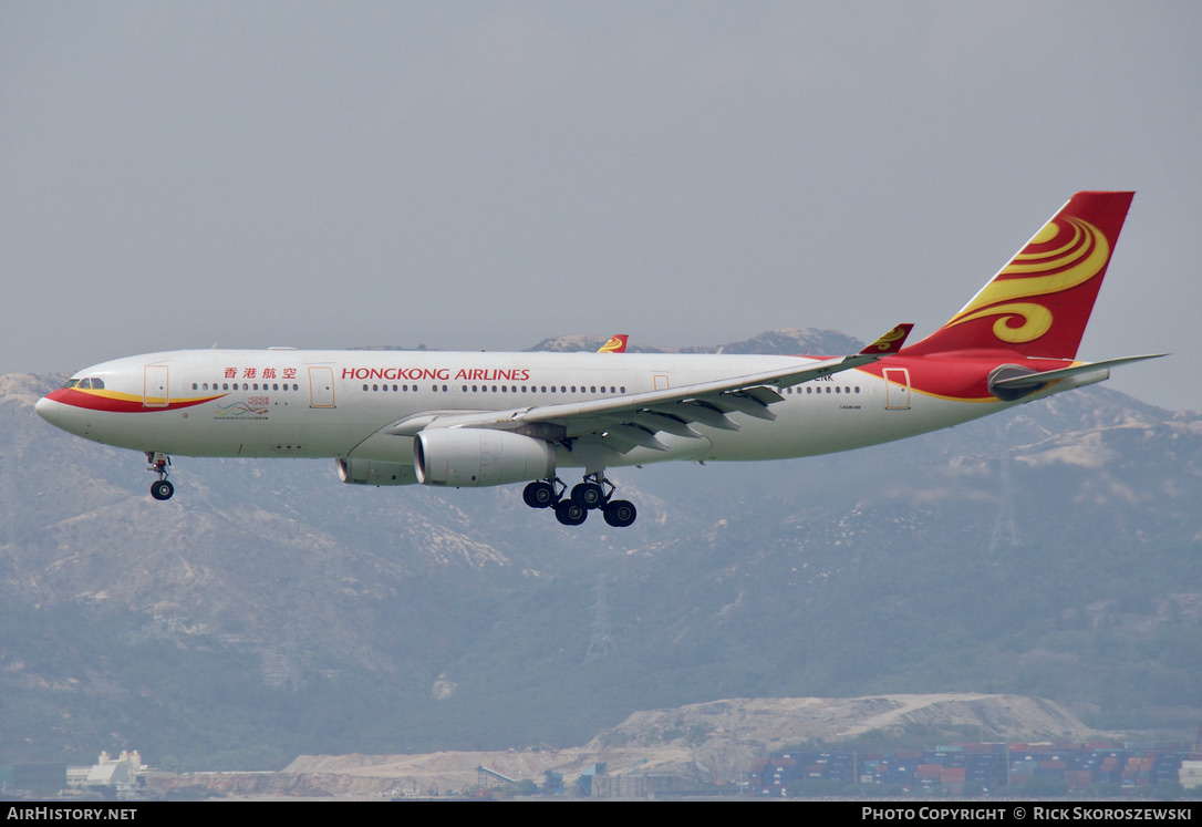 Aircraft Photo of B-LNK | Airbus A330-243 | Hong Kong Airlines | AirHistory.net #373048